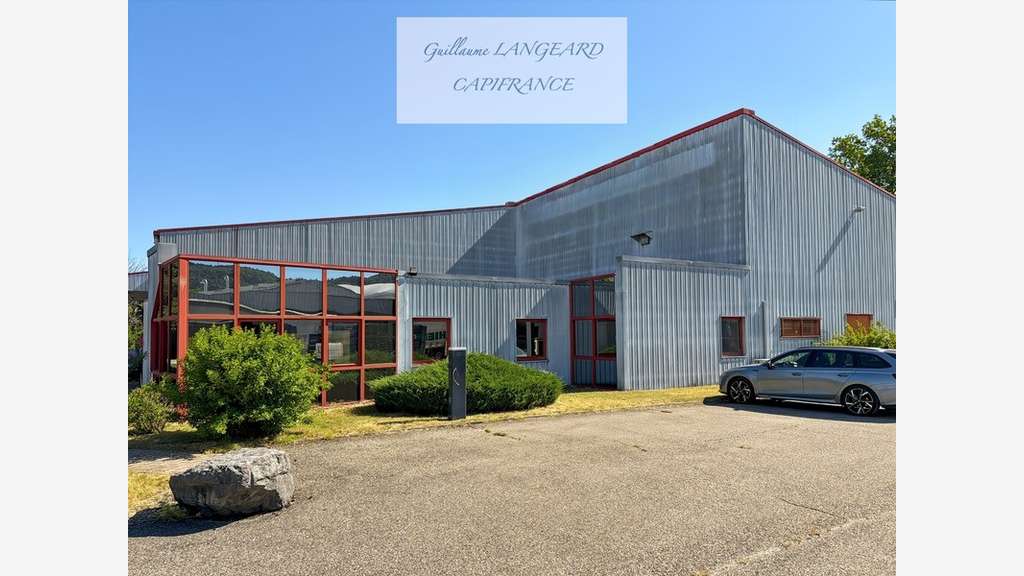 Bâtiment industriel 2 239m² sur 9687m² ZI Izernore