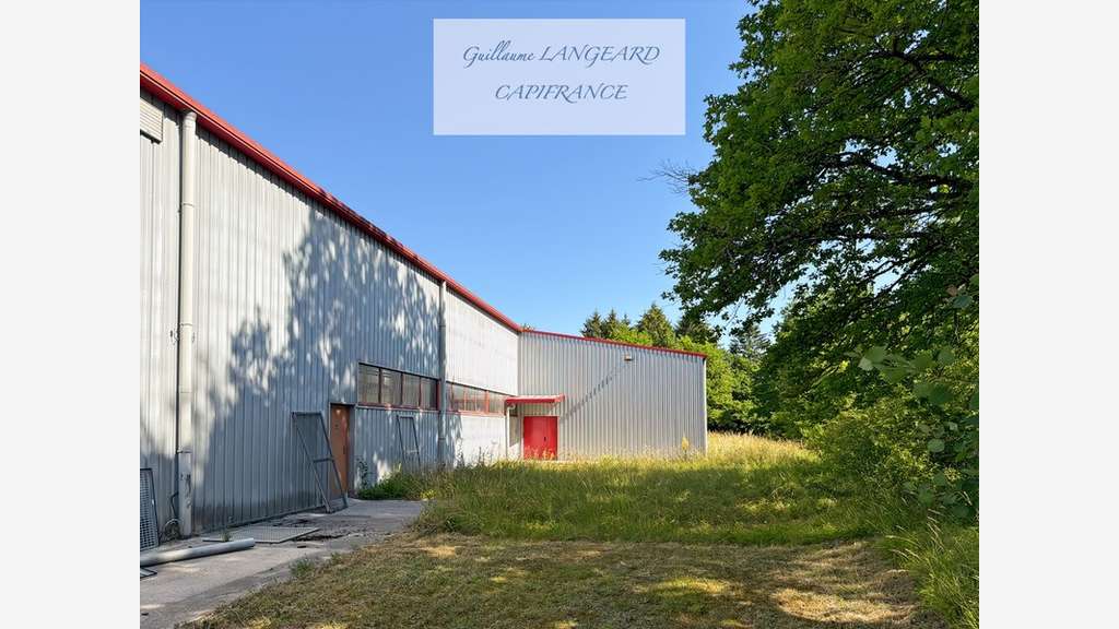 Bâtiment industriel 2 239m² sur 9687m² ZI Izernore