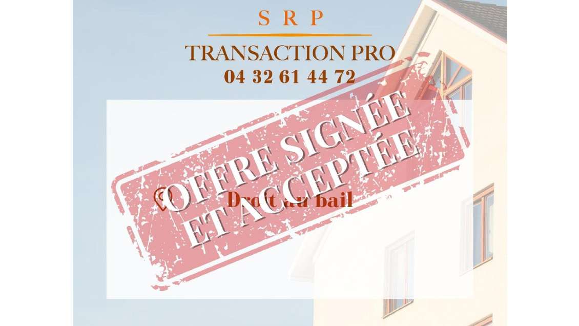 AV droit au bail 85m² L'Isle-sur-la-Sorgue centre