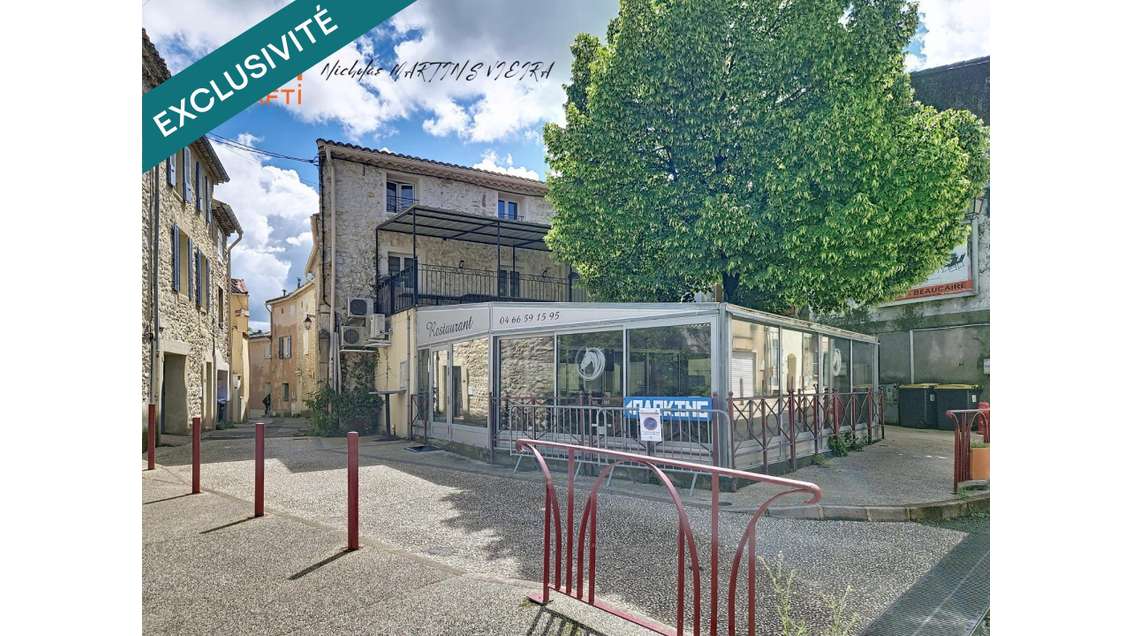 Vente immeuble mixte à La Calmette
