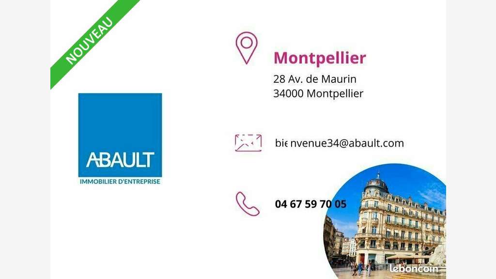 Plateau de bureaux 480m² à vendre à Lattes