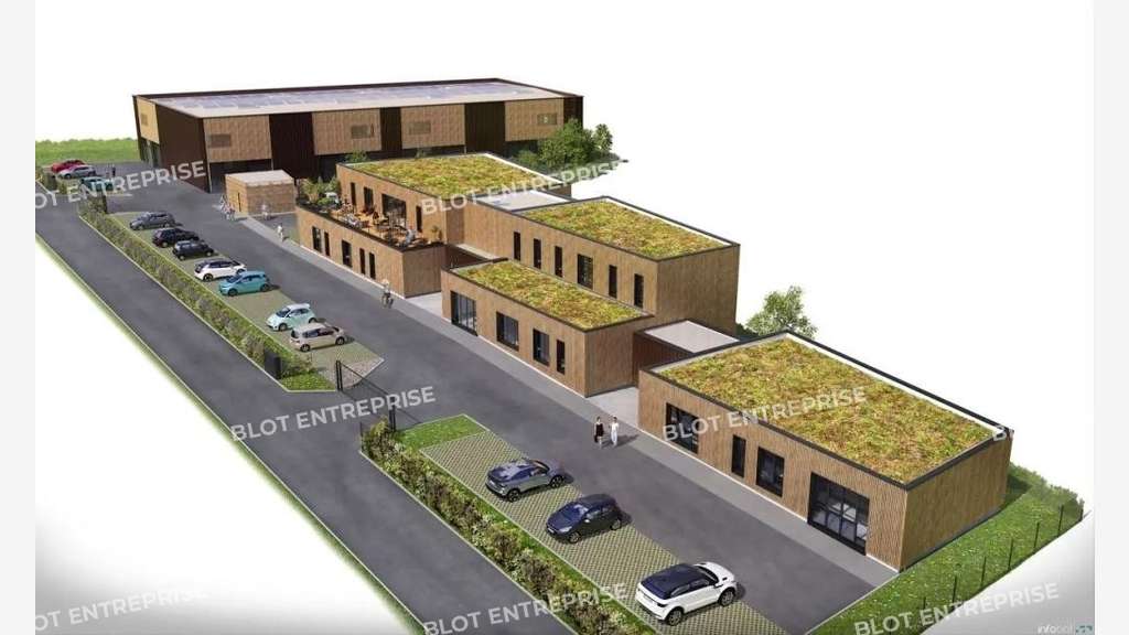 À vendre bureaux 231m² au Bignon Parc de La Forêt