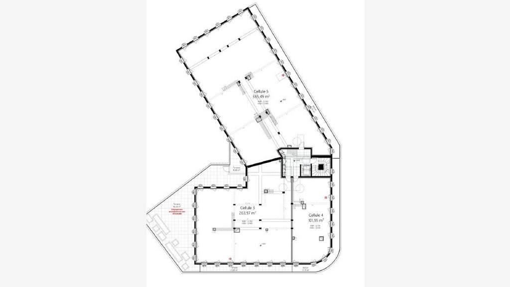 À vendre bureaux neufs de 101 à 385m² au Havre