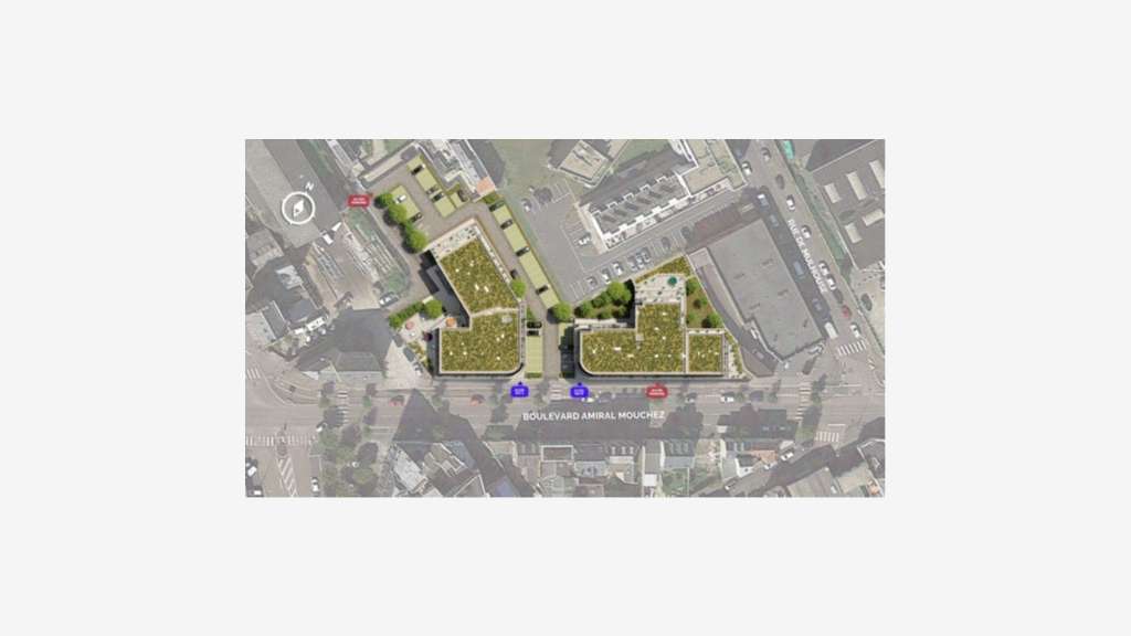À vendre bureaux neufs de 101 à 385m² au Havre