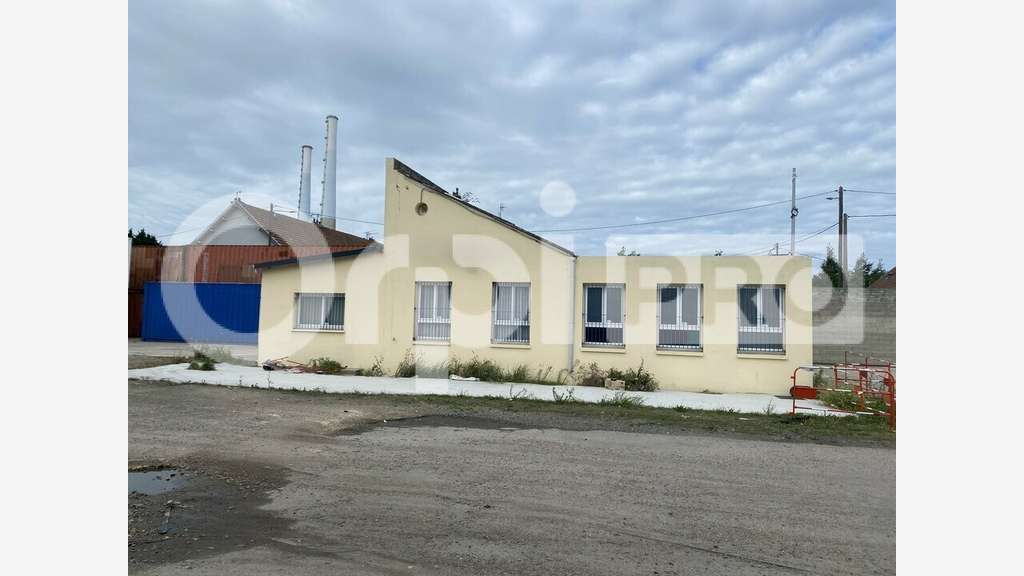 AV bureau 200m² +terrain zone portuaire le Havre