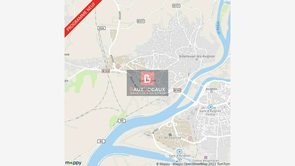 Vente bureaux 295m² neufs aux Angles