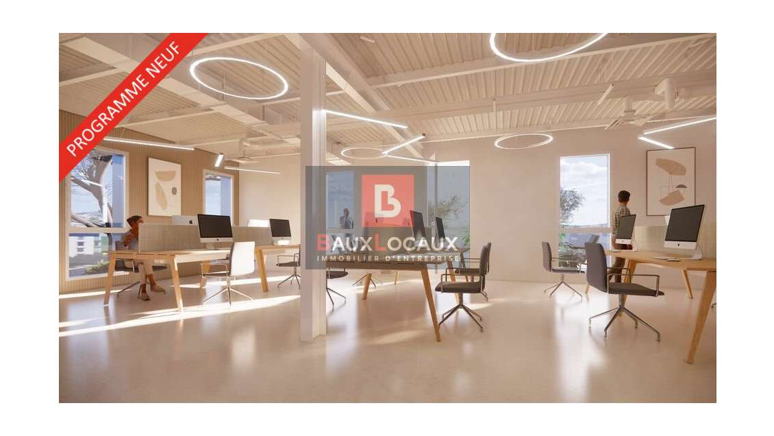 Vente bureaux 295m² neufs aux Angles