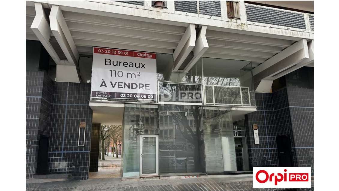 Vente bureau de 110m² à Lille empl N°1 (59800)