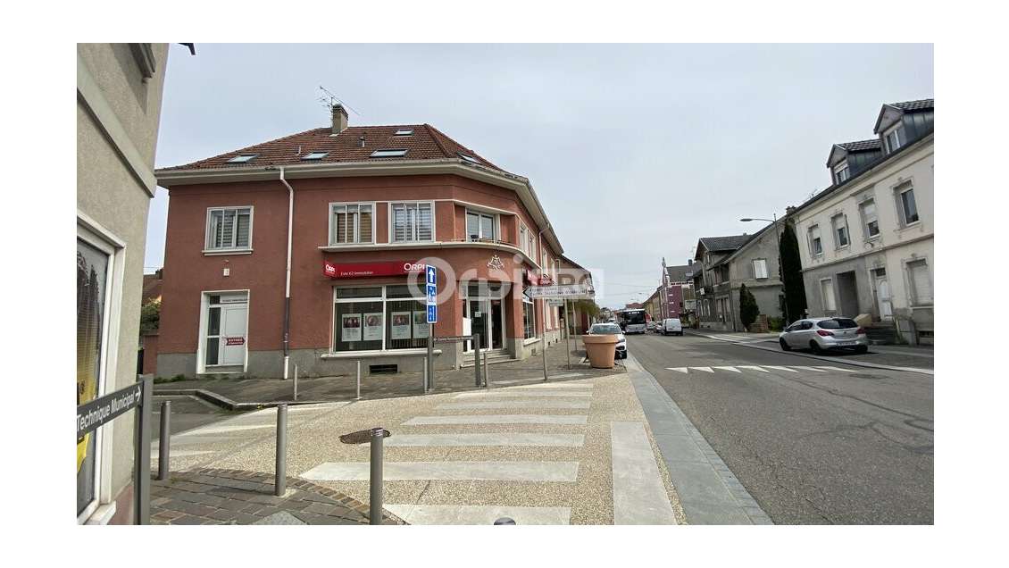 Vente local commercial 100m² centre de Lutterbach