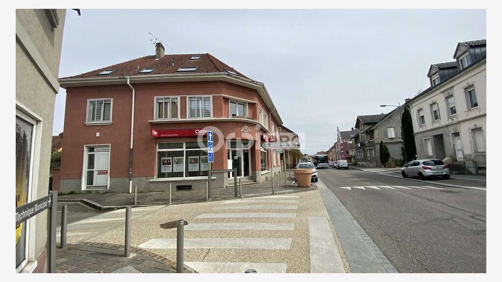Vente local commercial 100m² centre de Lutterbach