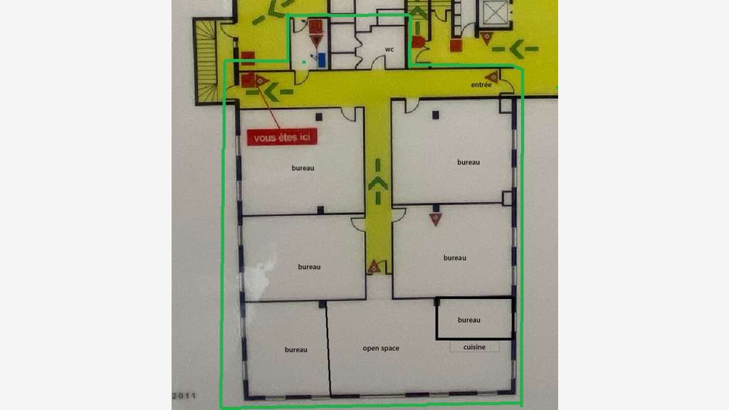 Bureaux de 284m² à vendre à Lyon Techlid