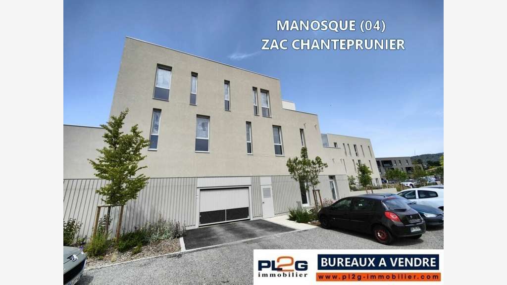 Vente bureau neuf 222m² à Manosque Chanteprunier