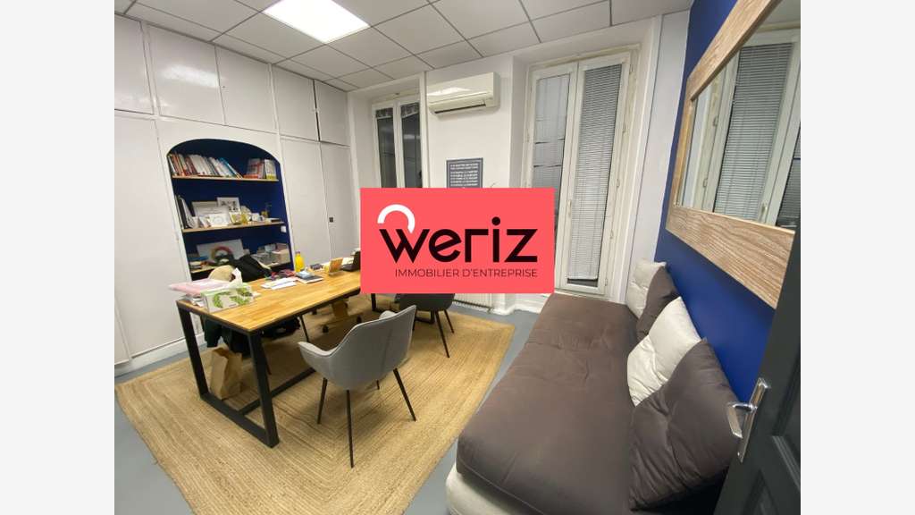 Vente bureaux 196m² en plein coeur de Marseille