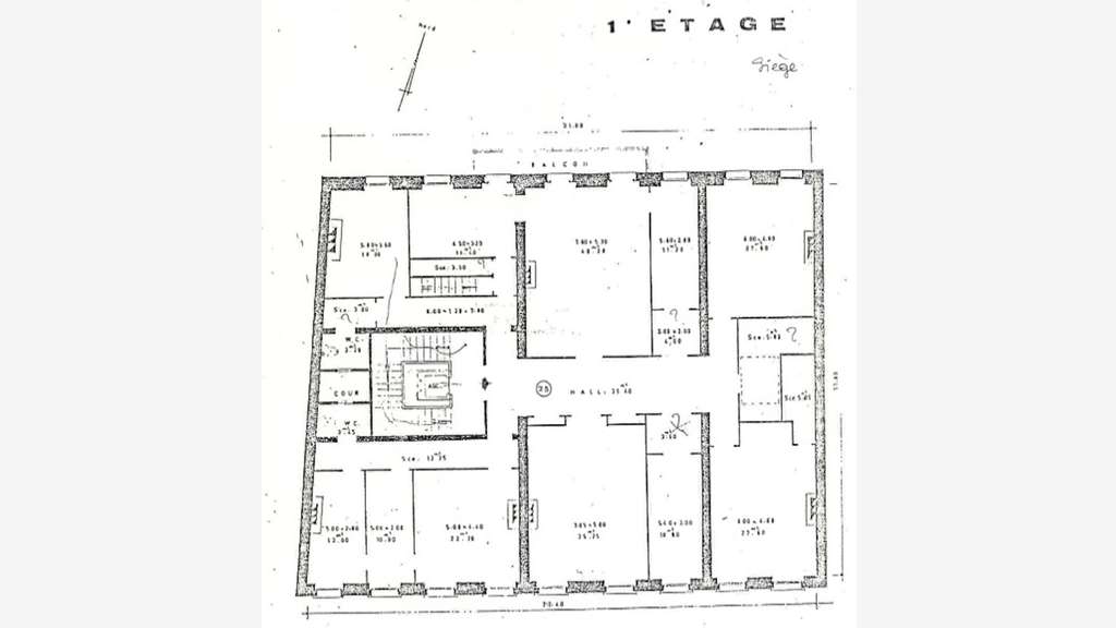 Vente bureaux 320m² à Marseille 6e Préfecture