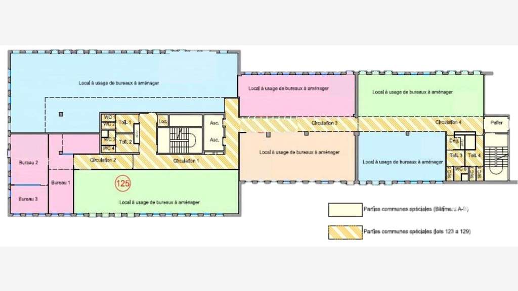 Vente bureaux + 2 parkings Montigny-le-Bretonneux