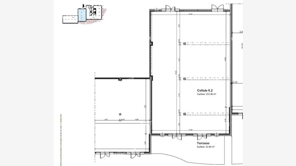 AV bureaux commerce de 267m² à Montoir-de-Bretagne