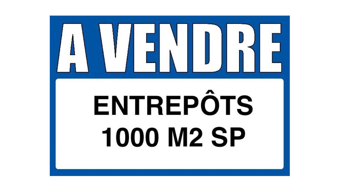 Entrepôt de 1000m² à vendre à Mougins (06)