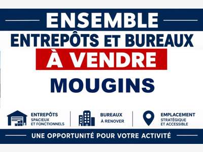 Bureaux et entrepôts 1500m² à vendre à Mougins