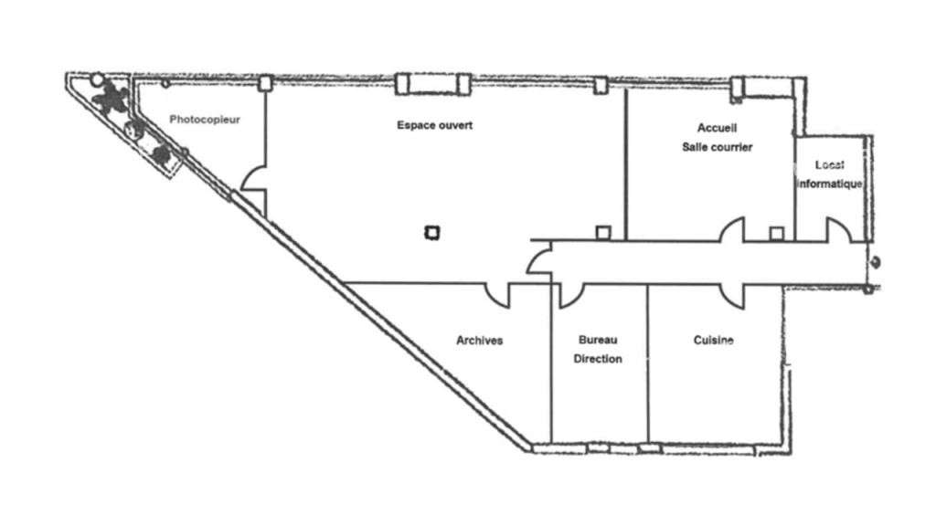 À vendre bureaux 209m² à Nantes gare SNCF