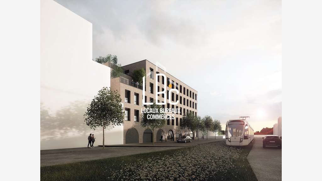 Plateaux bureaux 348m² à Nantes route de Vannes