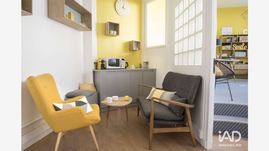 Location bureaux 56m² lumineux à Nantes centre