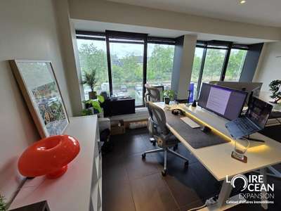 Vente bureaux exceptionnels 87m² vue Loire Nantes