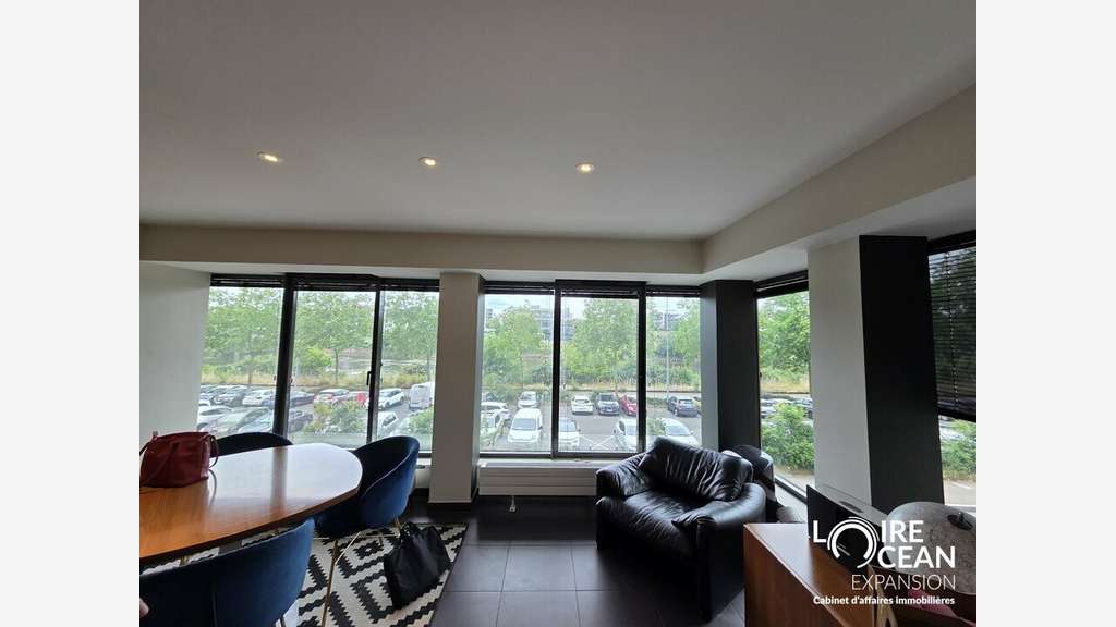 Vente bureaux exceptionnels 87m² vue Loire Nantes