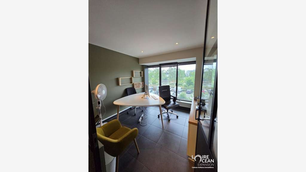 Vente bureaux exceptionnels 87m² vue Loire Nantes