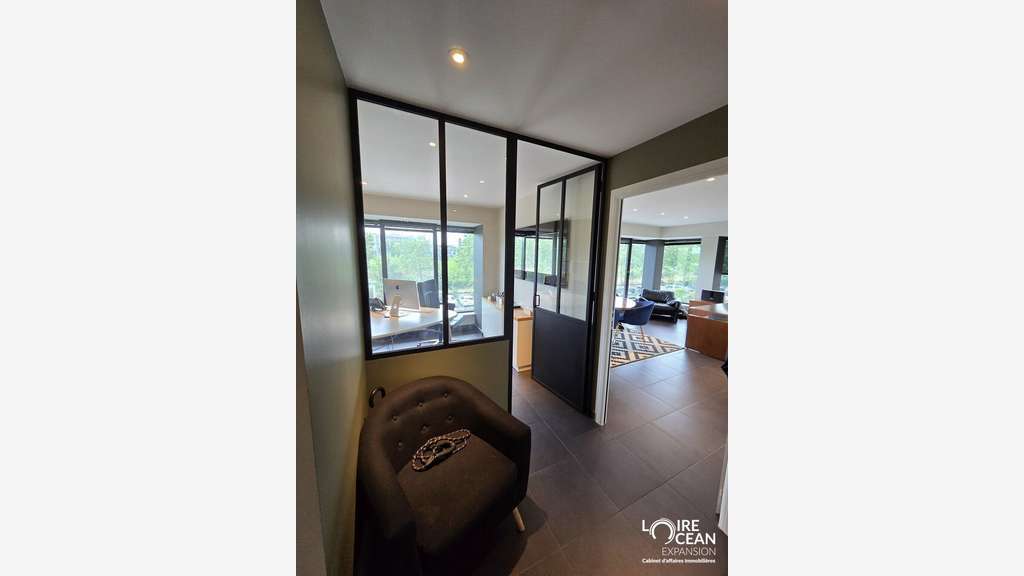 Vente bureaux exceptionnels 87m² vue Loire Nantes