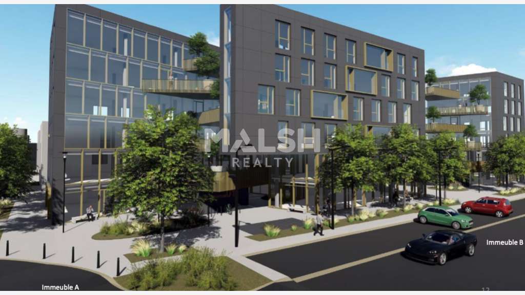 Vend bureaux neufs de 1378m² à Saint Etienne
