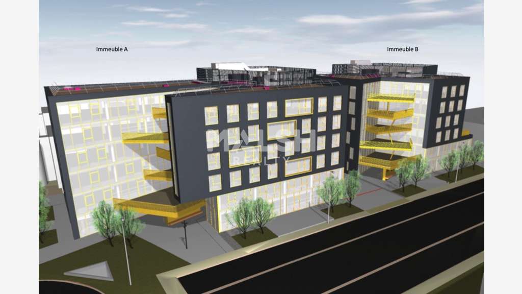 Vend bureaux neufs de 1378m² à Saint Etienne