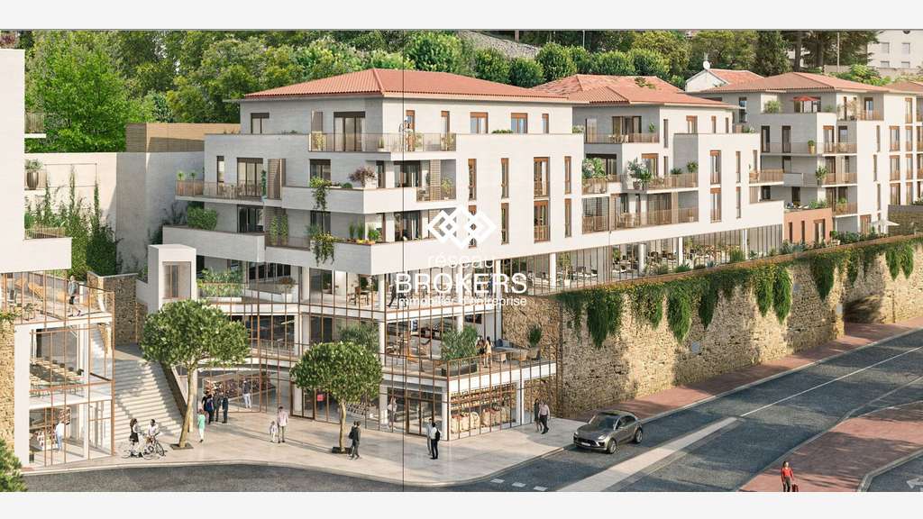 Vente bureaux neufs gare multimodale de Grasse