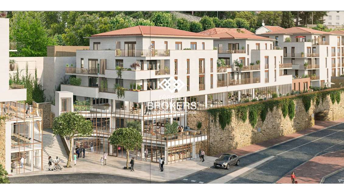 Vente bureaux neufs gare multimodale de Grasse