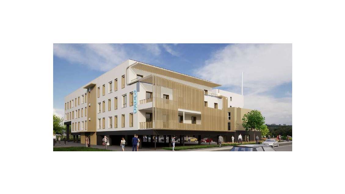 AV bureaux neufs 362m² ZFU La Rochelle La Pallice