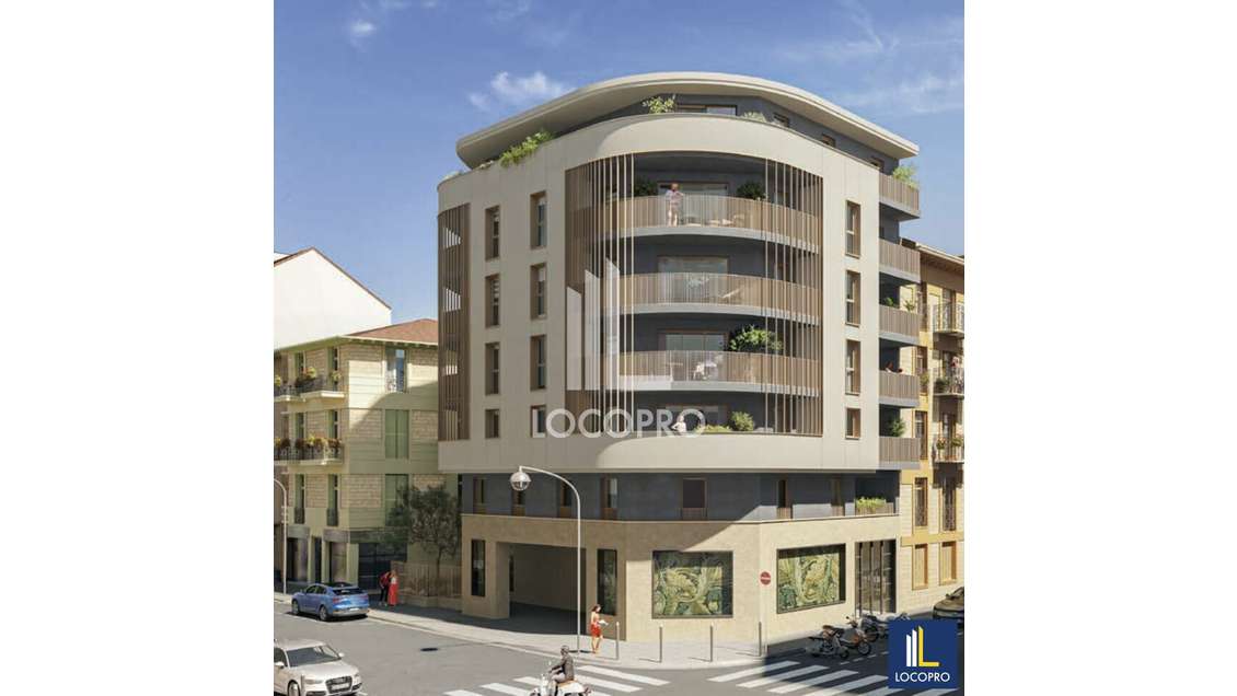 AV bureaux 67,33m² R+1 à Nice rue Auguste Gal