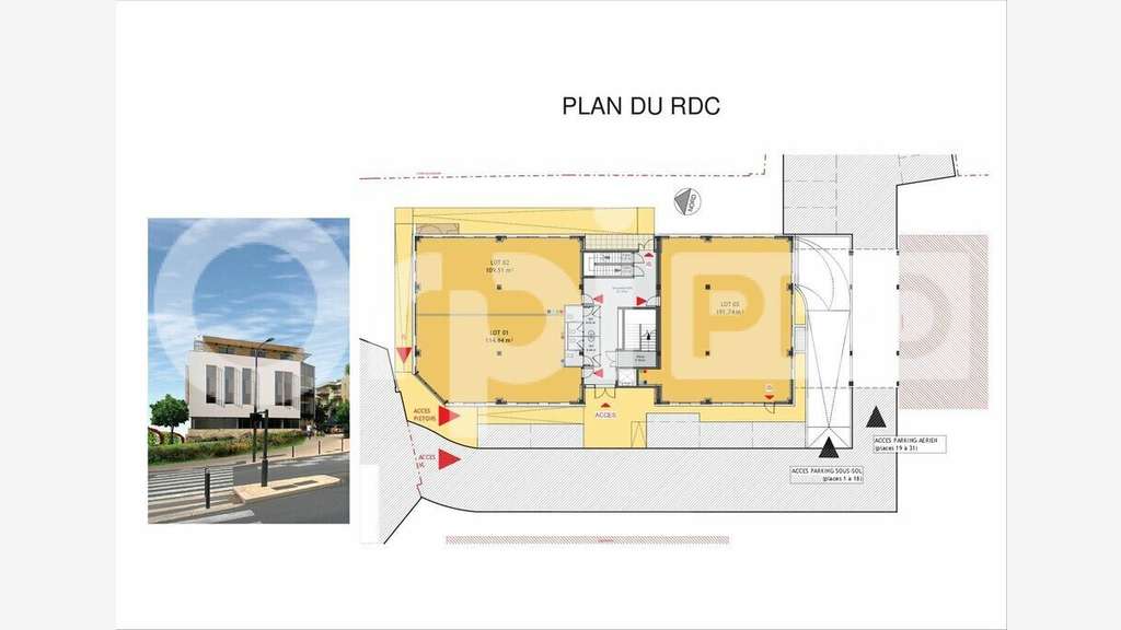 Bureau de 70m² en VEFA à vendre à Nîmes
