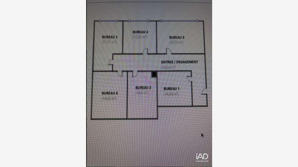 Vente bureau 105m² secteur recherché de Luzard