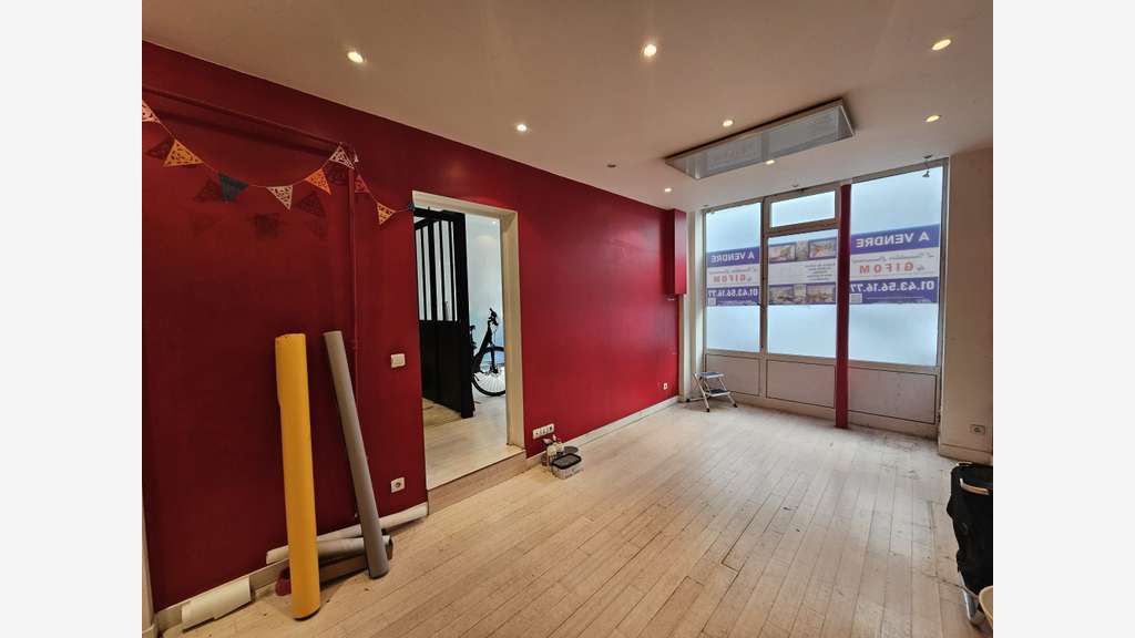 Vente murs commerciaux 134m² Oberkampf Paris 11e