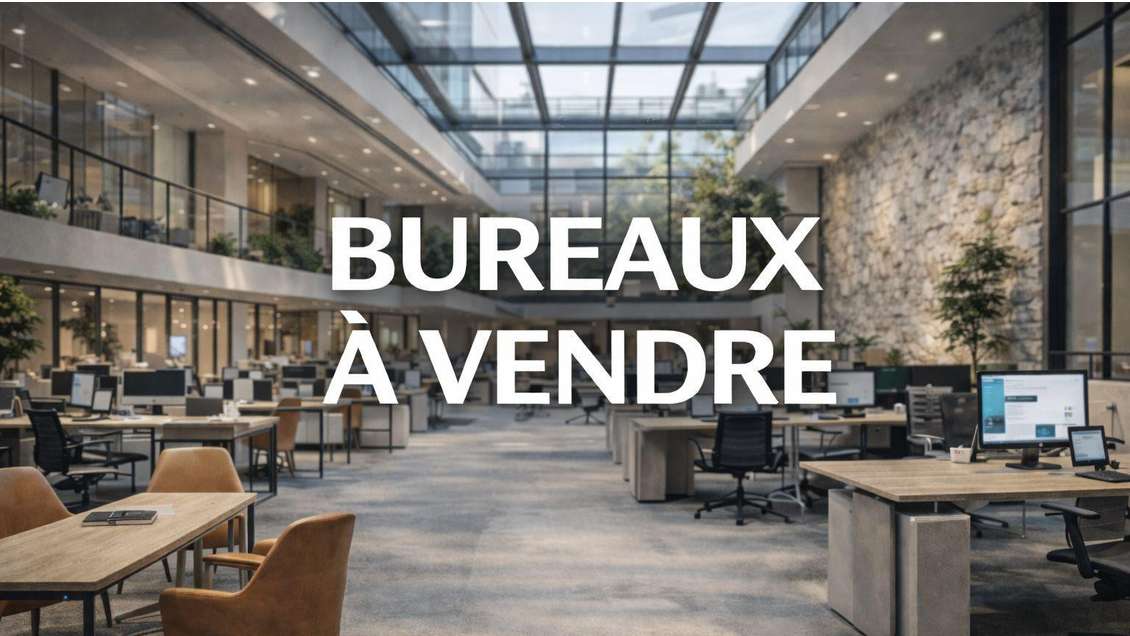 Vente bureaux d’exception 1145m² à Paris 18e