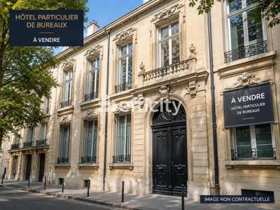 Vente bureaux dans hôtel particulier à Paris 17e