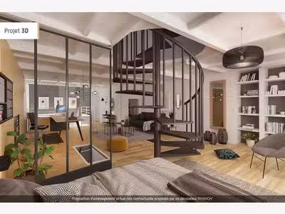 Loft atypique à usage de local (mixte possible), 1