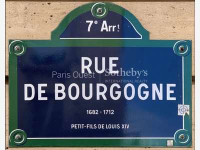 Vente hôtel particulier à Paris Palais Bourbon