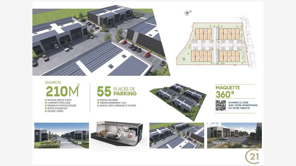 Vente locaux neufs ZAC de l'Abbaye à Pontchâteau