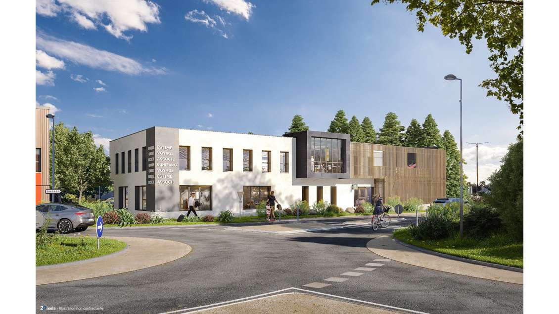 Vente plateaux de bureaux 405m² RDC Est de Vannes