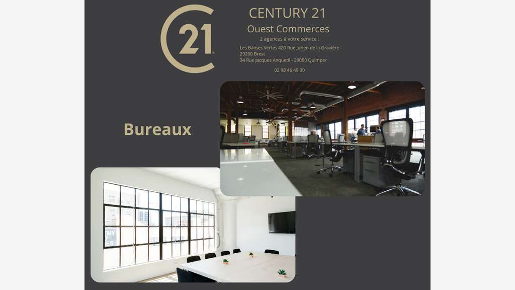 Vente local d'activités de 653 m2 prox Quimper