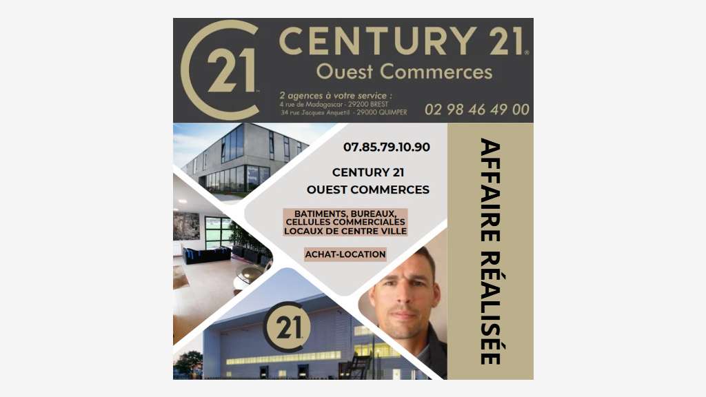 Vente bâtiment loué à Quimperlé