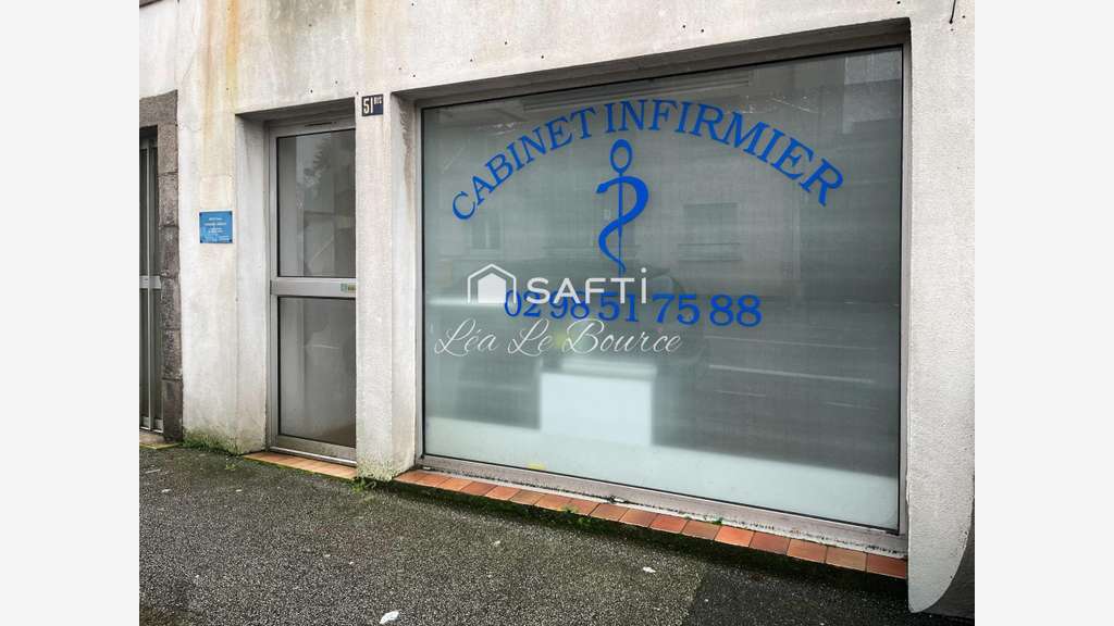 Vente local 28m² route de Pont-l’Abbé à Quimper