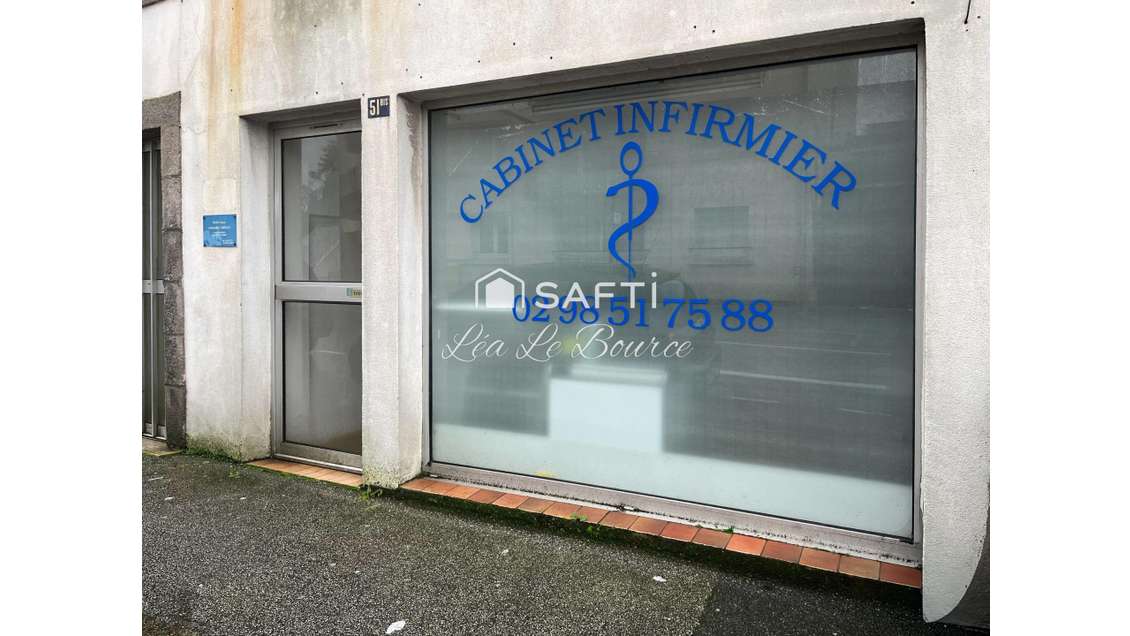 Vente local 28m² route de Pont-l’Abbé à Quimper