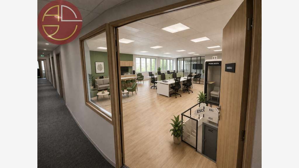 Vente bureaux neufs 338m² R+1 à Ramonville