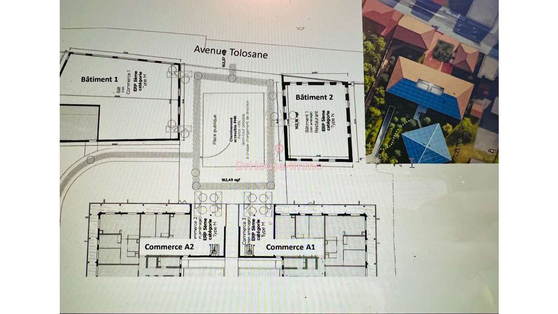 Opportunité plateau bureaux divisibles Ramonville